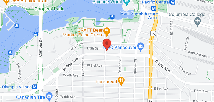 map of 306 89 W 2ND AVENUE